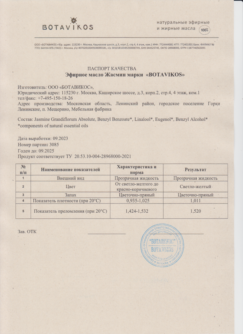 Паспорт №092023